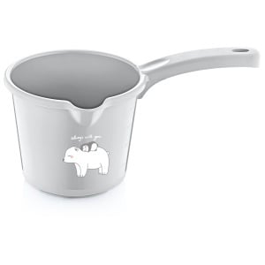Cana pentru clatire bebelusi, 1.25l, BabyJem, gri