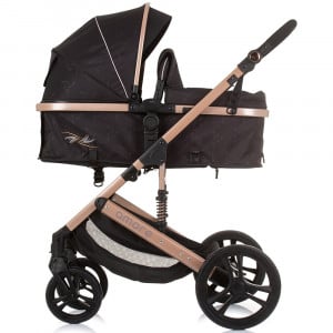 Carucior Chipolino Amore 2 in 1 obsidian gold - Img 7