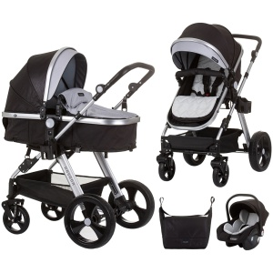 Carucior Chipolino Havana 3 in 1 obsidian silver - Img 1