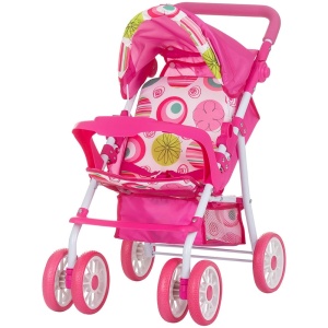 Carucior pentru papusi Chipolino Dolly multicolor - Img 1