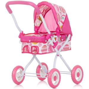 Carucior pentru papusi Chipolino Emily multicolor - Img 2