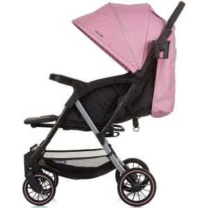 Carucior sport Chipolino Amber cu husa picioare flamingo - Img 4