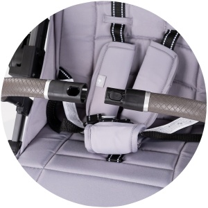 Carucior sport Chipolino Omnia cu maner reversibil platinum - Img 13