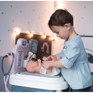 Centru de ingrijire pentru papusi Smoby Baby Care Center cu papusa si accesorii - Img 22