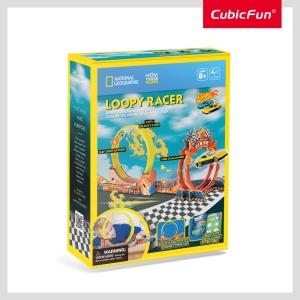 Cubic Fun - Joc Educativ STEM National Geographic puzzle 3D Cursa trasnita - Img 3