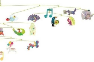 Decoratie mobila Animale vesele, Djeco - Img 2