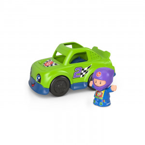 FISHER PRICE LITTLE PEOPLE VEHICUL RACE 10CM - Img 5