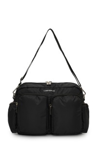 Geantă pentru scutece și accesorii bebe, DuoPack, Carry Bliss, negru