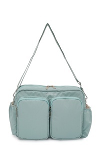 Geantă pentru scutece și accesorii bebe, DuoPack, Carry Bliss, verde