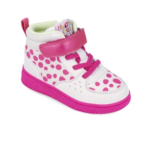 Ghetute pentru fetite cu buline, Agatha Ruiz De La Prada, alb