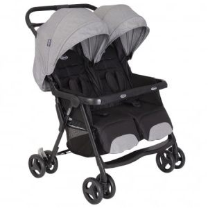 Graco - Carucior de gemeni DuoRider Steeple Gray