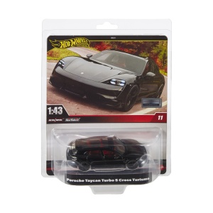 HOT WHEELS PREMIUM REAL RIDERS MASINUTA METALICA PORSCHE TAYCAN TURBO S CROSS TURISMO SCARA 1:43 - Img 8