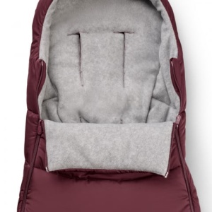 Husa de picioare universala carucior Bugaboo Dark Cherry - Img 3