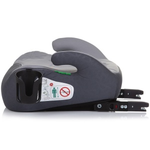 Inaltator auto Chipolino Wing I-Size 125-150 cm ash grey cu sistem Isofix - Img 3