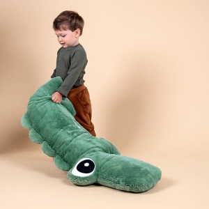 Jucarie de plus Cuddle Friend Big Done by Deer Croco Green - Img 4