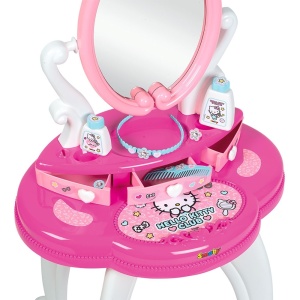 Jucarie Smoby Masuta de machiaj Hello Kitty Hairdresser 2 in 1 - Img 5