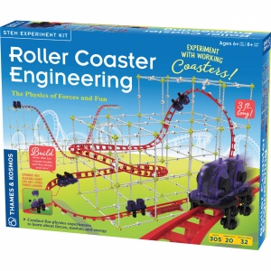 Kit STEM Inginerie pentru roller coaster. Thames & Kosmos - Img 1