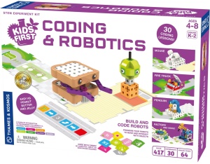 Kit STEM Primii pasi Principii de codare si roboti, Thames & Kosmos - Img 1