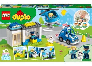 LEGO DUPLO SECTIE DE POLITIE SI ELICOPTER 10959 - Img 2