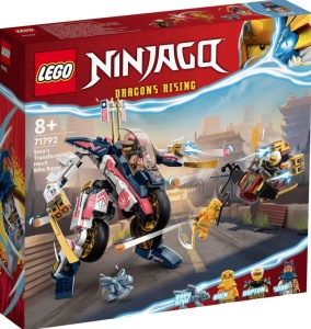 LEGO NINJAGO MOTOCICLETA DE VITEZA ROBOT TRANSFORMATOR AL SOREI 71792