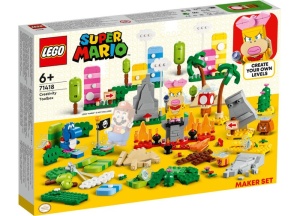 LEGO SUPER MARIO SET DE CREATOR CUTIA DE UNELTE PENTRU CREATIVITATE 71418 - Img 3