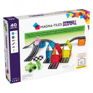 MAGNA-TILES Downhill Duo, set magnetic 40 piese - Img 8