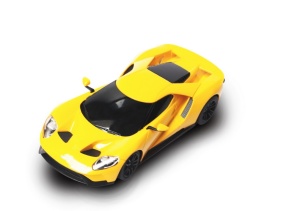 MASINA CU TELECOMANDA FORD GT GALBEN SCARA 1 LA 24 - Img 3