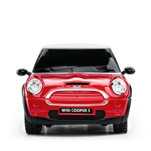MASINA CU TELECOMANDA MINI COOPER ROSIE CU SCARA 1 LA 24 - Img 4