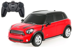 MASINA CU TELECOMANDA MINI COOPER S COUNTRYMAN ROSU CU SCARA 1 LA 24 - Img 2