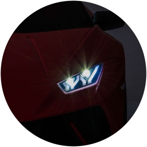 Masinuta electrica Chipolino Lamborghini Huracan red cu scaun din piele si roti EVA - Img 20