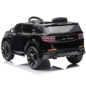 Masinuta electrica Chipolino SUV Land Rover Discovery cu scaun din piele si roti EVA black - Img 5