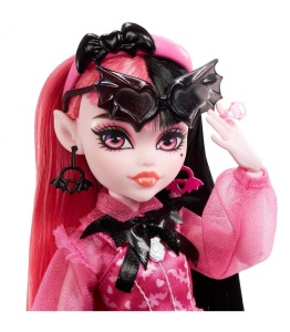 MONSTER HIGH PAPUSA DRACULAURA CU ANIMALUT SI ACCESORII - Img 6