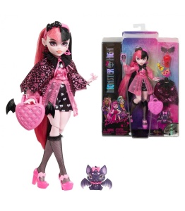 MONSTER HIGH PAPUSA DRACULAURA CU ANIMALUT SI ACCESORII - Img 8