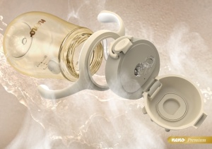 Neno Mio 2 Sticlă pentru copii cu pai - Img 4