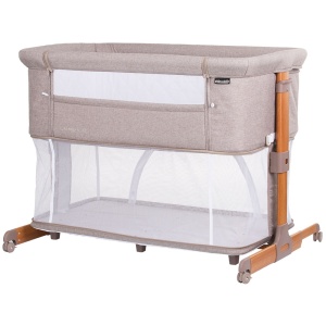 Patut Co-Sleeper si Tarc Chipolino Mommy 'n Me beige wood - Img 1