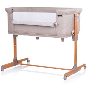 Patut Co-Sleeper si Tarc Chipolino Mommy 'n Me beige wood - Img 3