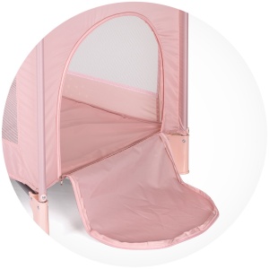 Patut pliabil Chipolino Capri Cat pink - Img 3