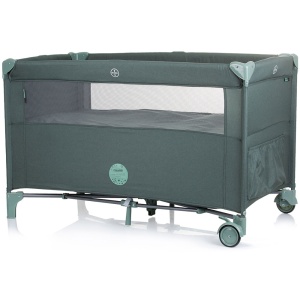 Patut pliabil Chipolino Relax pine linen cu laterala culisanta - Img 3