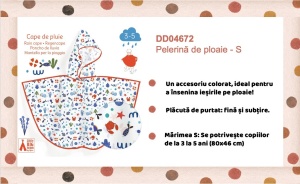 Pelerina de ploaie Ocean, Djeco - Img 4