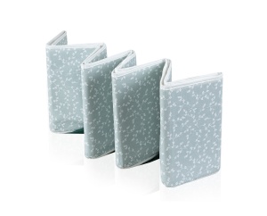 Piscina uscata pliabila cu bile, BabyJem, 30x83 cm, 100 bile albe, verde