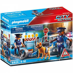 Playmobil - Blocaj Rutier Al Politiei - Img 4