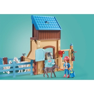 Playmobil - Grajd Cu Amelia Si Calutul Whisper - Img 4