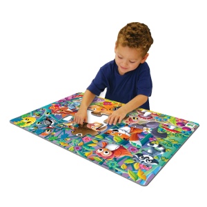 Primul Meu Puzzle De Podea - Prietenii Padurii - Img 2