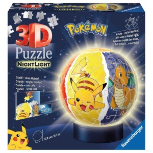 Puzzle 3D Luminos Pokemon, 72 Piese - Img 2