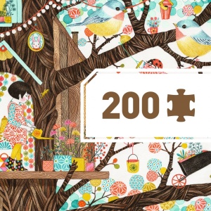 Puzzle galerie Casuta din copac, Djeco - Img 2