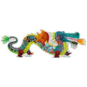 Puzzle gigant Leon dragonul, Djeco - Img 3