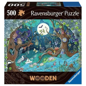 Puzzle Lemn Padure, 500 Piese - Img 2