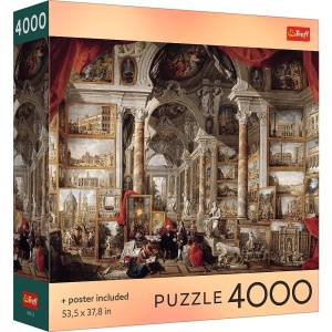 PUZZLE TREFL 4000 COLECTIA SUA ROMA MODERNA CU POSTER INCLUS