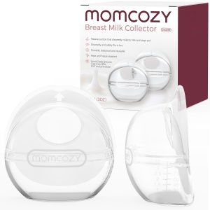 Recipient colector lapte reutilizabil Momcozy 90 ml set 2 buc
