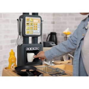 Restaurant pentru copii Smoby Food Corner negru - Img 23